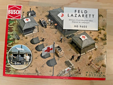 H0 BUSH Modellbau - Militärisches FELDLAZARETT Bausatz unmontiert