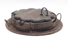 Antikes Waffeleisen aus