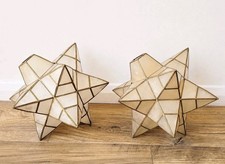 Capiz Muschel Moravian Star