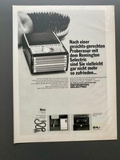 Remington Selectric Rasierapparat Werbeanzeige 1968 Vintage Ad Werbung Reklame