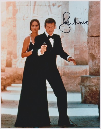 Roger moore original autogramm - roger,