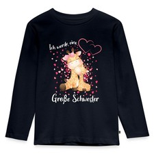Ich Werde Eine Große Schwester 2025 Giraffen Kinder Langarmshirt