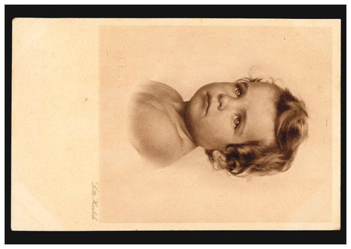 Künstler lotte herrlich - künstler-ak,