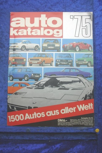 Auto katalog 1975 - auto, nr.