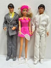 Barbie KEN, 3 Puppen, Vintage, 80er, 90er Jahre, mit Kleidung, Schuhe