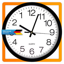 Rückwärts laufende Uhr rückwärtslaufende Wanduhr Rückwärtsuhr XXL 30cm