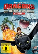 Dragons - Die Reiter von Berk, Vol. 1-4 [4 DVDs] ZUSTAND SEHR GUT