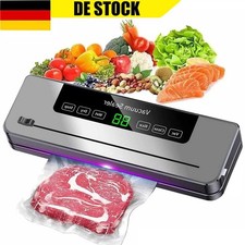 Profi Vakuumiergerät 6 in 1 Vakuumierer für Lebensmittel mit 10 Vakuumierbeutel