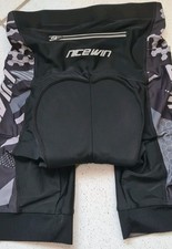 NICEWIN Radlerhose Herren kurz Shorts Sitzpolster Fahrradhose