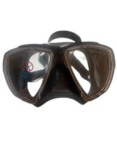 Cressi Big Eyes Evolution Crystal, Tauchermaske Taucherbrille Unisex schwarz