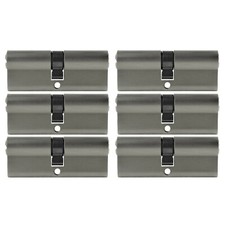 6x Profilzylinder 90mm 45/45