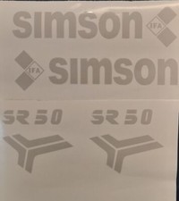 Aufklebersatz Schriftzug