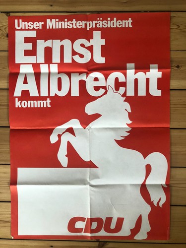 Cdu wahlplakat 1990 - wahlplakat, ‚ernst