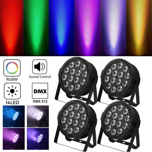 140w rgbw par can - 4x,