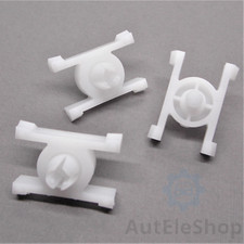 15x Zierleistenklammer