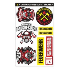 Sticker Set Feuerwehr
