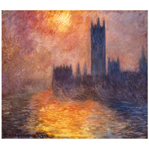 Claude monet das parlament - monet,,