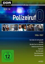 Polizeiruf 110 - DDR TV-Archiv / Box 14 (1986-1987) # 4-DVD-NEU