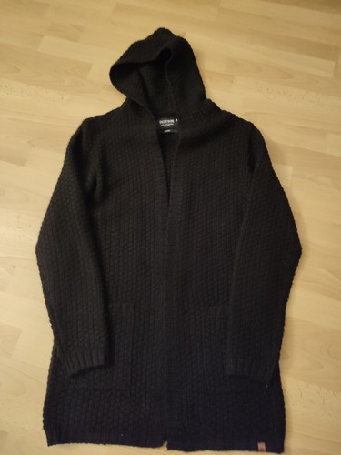 Herren strickjacke lang - lang, mit