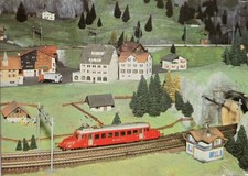 AK Leipzig Modelleisenbahn DDR Roter Pfeil Gqü