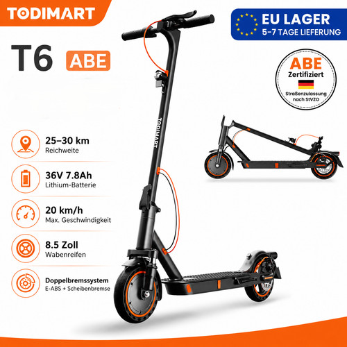 Todimart abe scooter mit - e-scooter,