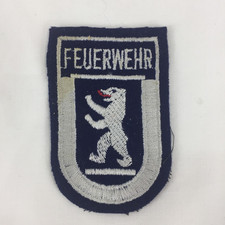 Vintage Berlin Feuerwehr Fire