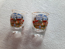 4 kleine Schnapsgläser