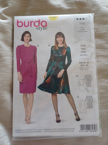 Burda 6164 schnittmuster - 6164,