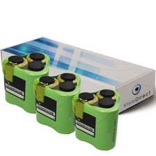 3er Set Akkus 3,6V 3000mAh