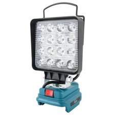 LED Arbeitsleuchte Akku 48W Für Makita Li-ion 18V Strahler Licht Taschenlampe
