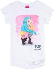 TOPModel Mädchen T-Shirt mit June 75015 weiß