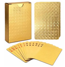 Gold Spielkarten Poker Karten