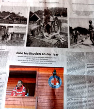 80 JAHRE BRK-WASSERWACHT AN DER ISAR MÜNCHEN, M.GREINER; HISTOR. AUFN.  v.'25 (%