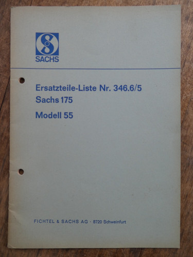 Ersatzteileliste 1967 sachs - ersatzteileliste,