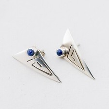 Ohrstecker 925er Silber Blaue