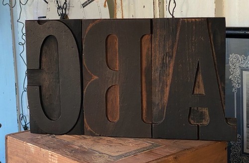 Abc holzbuchstaben - abc,