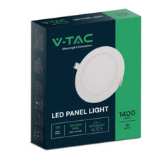 V-TAC 18W LED Rund Panel