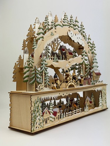 Weihnachtsdorf schwibbogen - weihnachtsdorf,