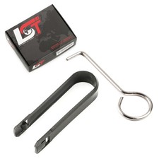 Abziehhaken Edelstahl mit