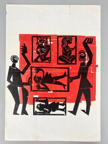 Grafik holzschnitt hap - grafik,