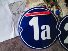 Runde Hausnummer 26 cm Ø