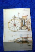 Daimler Petroleum Kraftmaschine 1885 Prospekt (M1008) FAKSIMILE Archiv Verlag