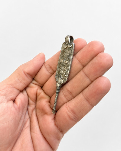 Alter äthiopischer silber ohr - äthiopischer,