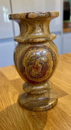 Vase polierter onyx stein - polierter,