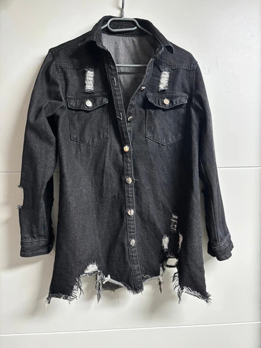 Jeansjacke jeanshemd damen - /,