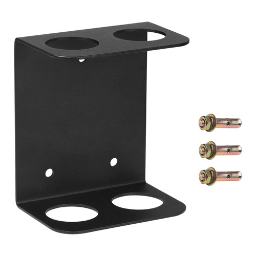 Schwarze wand langhantelablage - schwarze,