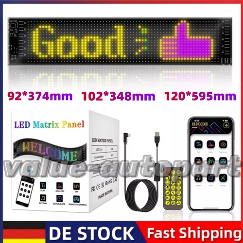 Rgb led display laufschrift - rgb,
