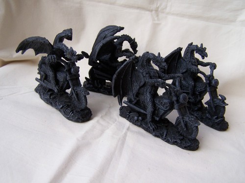 Drachen motorradgang 4er - drachen, set
