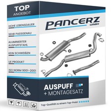 Auspuffanlage für AUDI 80 90