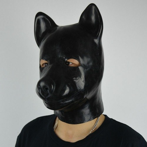 0mm black latex - black, anatomical